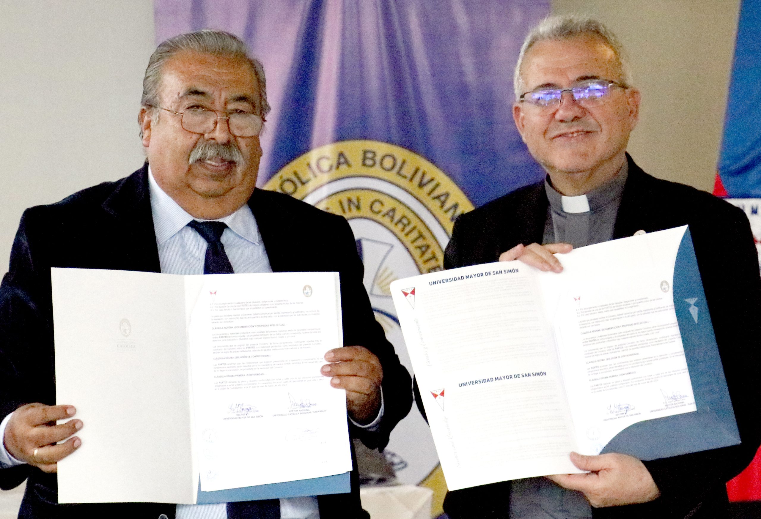 PALABRAS EN LA FIRMA CONVENIO UMSS-UCB 21-03-2024