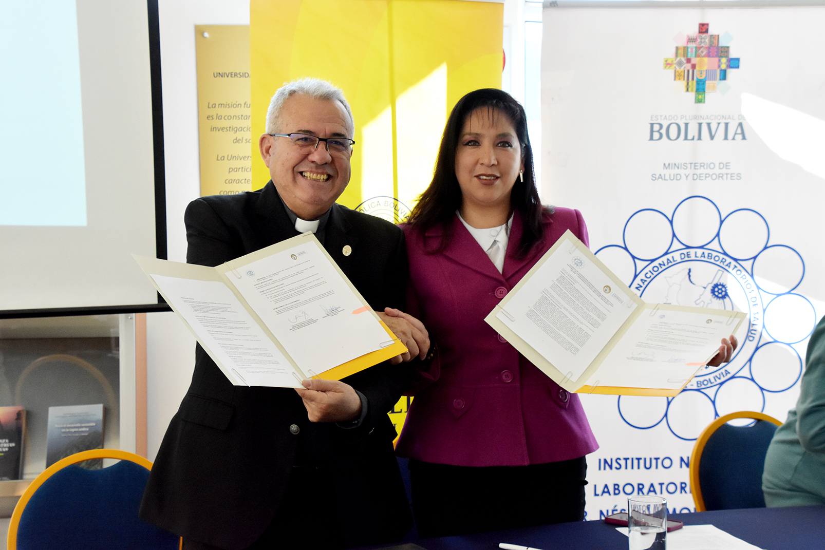 CONVENIO UNIVERSIDAD CATÓLICA BOLIVIANA “SAN PABLO” - INSTITUTO NACIONAL DE LABORATORIOS EN SALUD “NÉSTOR MORALES VILLAZÓN” 27.08.2024